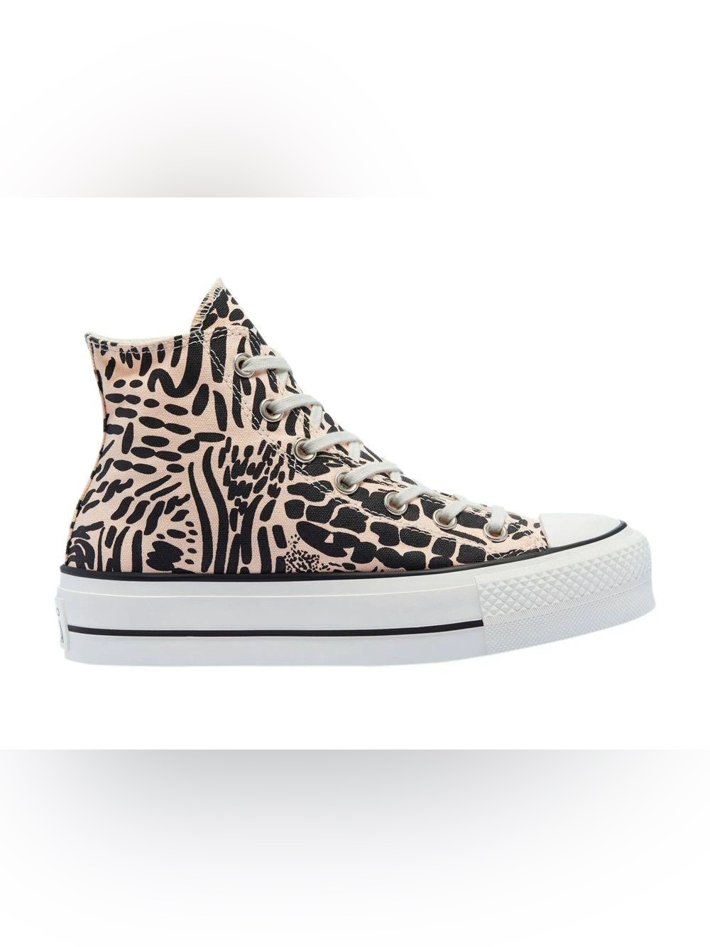 Animal Print Chuck Taylor Converse High Top Sneakers - Women’s 7.5